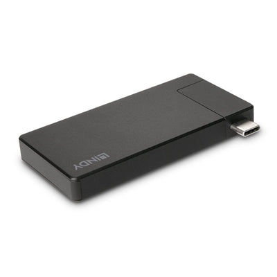 HDMI to USB Type C Converter with USB Power - from LINDY UK