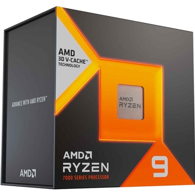 AMD Ryzen 9 7900X3D 4.4GHz 12 Core AM5 Processor, 24 Threads, 5.6GHz Boost