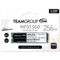Team MP33 256GB M.2 PCIE NVMe SSD