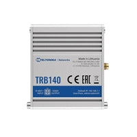 TELTONIKA TRB140 Industrial 4G LTE CAT 4 Single SIM Wired Cellular Router