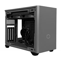 COOLER MASTER NR200P MAX Case, Black & Grey, Mini-ITX, 2 x USB 3.2 Gen 1 Type-A, Tempered Glass Side Window and Ventilated Steel Side Panel Options, V850 SFX Gold 850W PSU Pre-Installed, 280mm AiO Liquid CPU Cooler Pre-Installed, Designed for High-En...