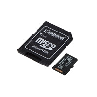 Kingston SDCIT2/16GB Industrial Micro SD Flash Memory Card, 16GB, Class U3 V30 A1, UHS-I U1, Retail Packed