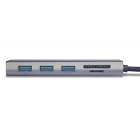 LINDY 43278 DST-Mini Plus USB-C Laptop Mini Docking Station with 4K HDMI, VGA Support & USB-C 100W Pass-Through Charging, 3 x USB 3.2 Type-A, Gigabit Ethernet Port, 2 Year Warranty