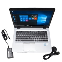 PREMIUM REFURBISHED HP EliteBook 840 G3 Intel Core i5-6200U 6th Gen Laptop, 14 Inch Full HD 1080p Screen, 8GB RAM, 256GB SSD, Windows 10 Pro
