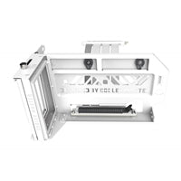 Cooler Master Vertical Graphics Card Holder Kit V3 White Version, 165mm PCIe 4.0 x16 Riser Cable Included, Compatible with ATX & Micro ATX Cases, Toolless Adjustable Design, Premium Materials with 42% Increased Durability