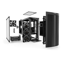 be quiet! Pure Base 500 FX Case, Black, Mid Tower, 1 x USB 3.2 Gen 1 Type-A / 1 x USB 3.2 Gen 2 Type-C, Tempered Glass Side Window Panels, 4 x Light Wings Addressable RGB PWM Fans Included, ARGB LED Lighting Front Mesh Panel