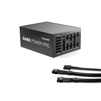 be quiet! Dark Power Pro 13 1300W PSU, 80 PLUS Titanium, ATX 3.0 PSU with full support for PCIe 5.0 GPUs and GPUs with 6+2 pin connectors, 10-year manufacturer’s warranty