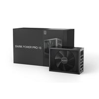 be quiet! DARK POWER PRO 13 1600W PSU, 80 PLUS Titanium, ATX 3.0 PSU with full support for PCIe 5.0 GPUs and GPUs with 6+2 pin connectors, 10-year manufacturer’s warranty