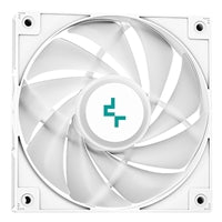 DeepCool LE520 White AIO Cooler, 2x120mm ARGB PWM Fan, Copper Heatsink, Aluminium Radiator, Intel/AMD