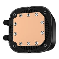 DeepCool LE720 Black AIO Cooler, 3x120mm ARGB PWM Fan, Copper Heatsink, Aluminium Radiator, Intel/AMD