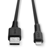 LINDY 31319 0.5m USB to Lightning Cable, Black