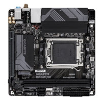 Gigabyte B650I AX DDR5 Motherboard, AMD Ryzen 7000 AM5, Mini ITX, 1 x PCI Express x16 slot, supporting PCIe 4.0 and running at x16, Realtek 2.5GbE LAN, HDMI/DisplayPort