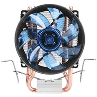 Antec A30 PRO Blue LED Fan CPU Cooler, Universal Socket 92mm PWM 1750RPM, 95W TDP