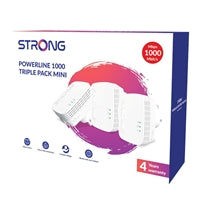 Strong POWERL1000TRIMINIUK AV1000 Mini Powerline Kit Triple Pack (3 Pack)