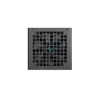 DeepCool PL750D 750W PSU, 120mm Silent Hydro Bearing Fan, 80 PLUS Bronze, Non Modular, UK Plug, Flat Black Cables, Stable with Low Noise Performance