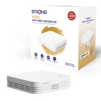 Strong MESH1200ADDUK Whole Home Wi-Fi Mesh System/Additional Unit (1 Pack) - 1,600sq.ft Coverage