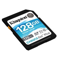 Kingston Canvas Go! Plus SDCG3/128GB 128GB Flash Card, UHS-1 (U3)