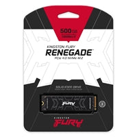 Kingston FURY Renegade SFYRS/500G 500GB M.2 NVMe PCIe Gen4 SSD, 7300MB/s Read, 3900MB/s Write, PlayStation 5 Compatible, 2280 Size, 5 Year Warranty