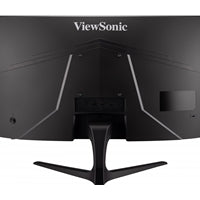 ViewSonic Omni VX2418C 24 Inch LED Curved Gaming Monitor, 1920x1080 Full HD (1080p), 165Hz, VA, 250 cd/m, 3000:1, Freesync, 1 ms,  2xHDMI, DisplayPort, Speakers