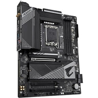 Gigabyte B760 AORUS ELITE AX Intel 1700 Socket Motherboard, ATX, 4x DDR5 Slots, 3x M.2 Sockets, 2x USB-C Port, Fitted I/O Shield, Wi-Fi 6E, 1x Display Port / 1x HDMI Port