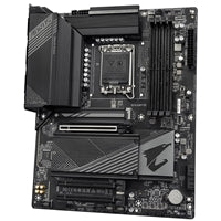 Gigabyte B760 AORUS ELITE AX Intel 1700 Socket Motherboard, ATX, 4x DDR5 Slots, 3x M.2 Sockets, 2x USB-C Port, Fitted I/O Shield, Wi-Fi 6E, 1x Display Port / 1x HDMI Port