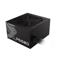 GIGABYTE P650G 650W PSU, 120mm Silent Hydraulic Bearing Fan, 80 PLUS Gold, Non Modular, UK Plug, 100% Japanese Capacitors, Single +12V Rail