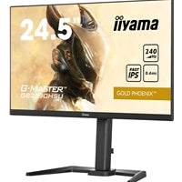 iiyama G-Master Gold Phoenix gaming monitor GB2590HSU-B5 24.5" Black, Ultra Slim Bezel, Full HD, 240Hz, 0.4ms, FreeSync, HDMI, Display Port, USB Hub