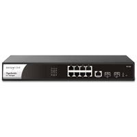 DrayTek VSP2100-K VigorSwitch P2100 8 Port Gigabit POE Layer 2+ Managed Switch with 2 SFP Uplink Ports