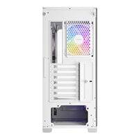 ANTEC Constellation C3 White ARGB Case, 270' Full-view tempered glass, Dual Chamber, Tool-Free Design, 4 x ARGB PWM fans with built-in fan controller, ATX, Micro-ATX, ITX