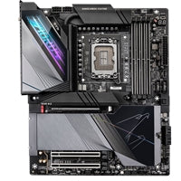 Gigabyte Z790 AORUS MASTER X Intel 1700 Socket Motherboard, E-ATX, 4x DDR5 Slots, 5x M.2 Sockets, 4x USB-C Port, Fitted I/O Shield, 10GbE LAN, Wi-Fi 7, 1x HDMI Port