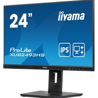 iiyama Prolite XU2493HS-B6 24 inch IPS Monitor, Full HD, 1ms, HDMI, DisplayPort, 100Hz, Speakers, Black, Internal PSU, VESA