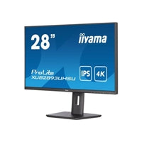 iiyama Prolite XUB2893UHSU-B5 2 inch IPS Monitor, 4K, 3ms, HDMI, DisplayPort, USB Hub, 60Hz, Speakers, Black, Internal PSU, VESA, Height Adjust, Pivot