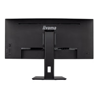 iiyama Prolite XCB3494WQSN-B5 34 inch Curved Monitor, USB-C Dock, RJ45 (LAN), KVM Switch, UWQHD, 0.4ms, HDMI, DisplayPort, USB-Hub, USB-C, 120Hz, Speakers, Black, Internal PSU, VESA, Height Adjust, Pivot