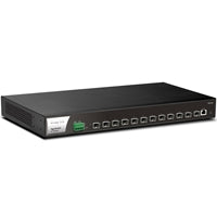 DrayTek FX2120 VigorSwitch 12-Port Layer 2+ Managed Rackmount 10-Gigabit SFP+ Switch