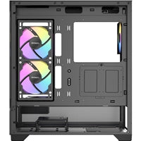 ANTEC CX700 Mid Tower Gaming Case, Black, 270 Full-view tempered glass, 6x 120mm RGB fans, 1x USB 3.0 / 1x USB Type-C, ATX, Micro ATX, ITX