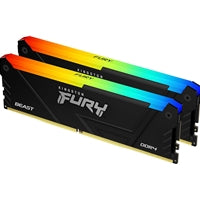 Kingston Fury Beast 16GB 3600MHz (2x8Gb) DDR4 CL17 DIMM RGB System Memory