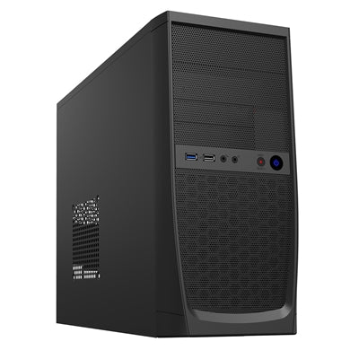 CiT Elite Micro Tower 1 x USB 3.0 / 1 x USB 2.0 Black Case with 500W PSU