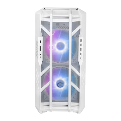 Cooler Master HAF 700 White, Full Tower Chassis w/ Tempered Glass, 2x 200mm/3x 120mm ARGB Fans, EEB/CEB/E-ATX/ATX/mATX