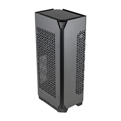Cooler Master Ncore 100 Max Case in Dark Grey - An ITX Marvel with Open-Frame Design, Custom 120mm Radiator, and V SFX Gold 850W ATX 3.0 PSU for Optimal Airflow and High-Performance Builds, Equipped with 2x USB 3.2 Gen1 Type A, 1x USB 3.2 Gen2 Type C