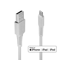 LINDY 2M USB to lightning cable, White, MIFI Certified.