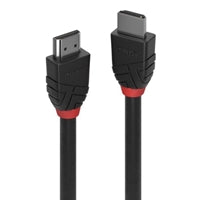 Lindy 36771 1m 8K60Hz HDMI Cable, Black Line
