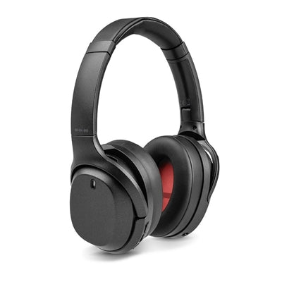 Lindy BNX-80 Wireless Hybrid Noise Cancelling Headphones, True wireless connectivity with Bluetooth 5.0 technology and up to 50 hours battery life, 2 Years Warranty