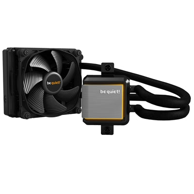 be quiet! Silent Loop 2 AiO Liquid CPU Cooler, Universal Socket, 120mm Radiator, 2 x Silent Wings 3 120mm PWM High Speed 2200RPM Black Cooling Fan, Addressable RGB LED Pump Head with Powerful 3 Chamber Design to Significantly Reduce Turbulences & Noise
