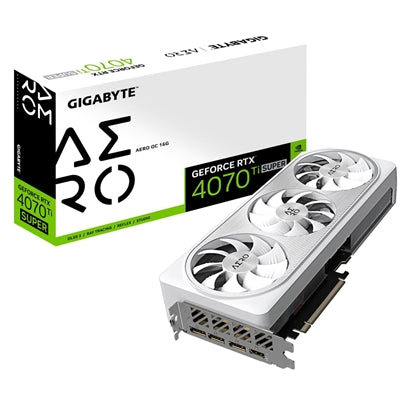 Gigabyte Nvidia GeForce RTX 4070 Ti SUPER AERO OC 12GB Graphics Card