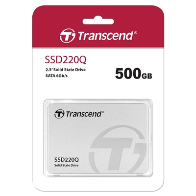 Transcend 500GB SSD220Q 2.5" SATA III SSD Drive