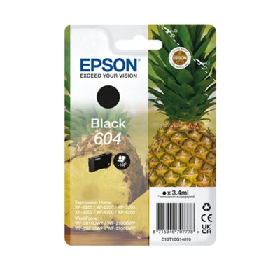 Epson C13T10G14020 604 High Capacity Black Ink Cartridge