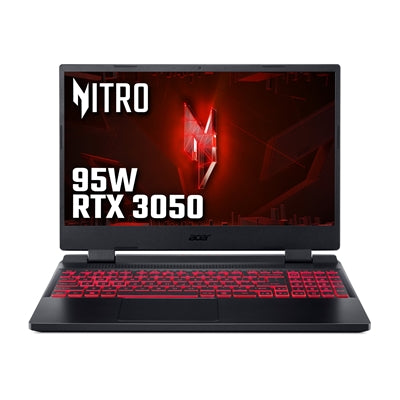 Acer Nitro 5 AN515-58-70MW Gaming Laptop, 15.6 Inch FHD Screen, Intel Core i7-12650H 12th Gen Processor, NVIDIA GeForce RTX 3050, 16GB RAM, 512GB M.2 SSD, Windows 11 Home