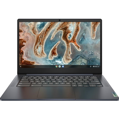 Lenovo IdeaPad 3 Chromebook Laptop, 14 Inch Full HD Screen, MediaTek MT8183 Processor, 4GB RAM, 128GB eMMC, Wi-Fi 5, Chrome OS