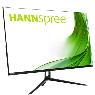 Hannspree HC272PFB 27 Inch Monitor, WQHD, 4ms, 75Hz, HDMI, Display Port, Speakers, VESA, Tilt, Frameless