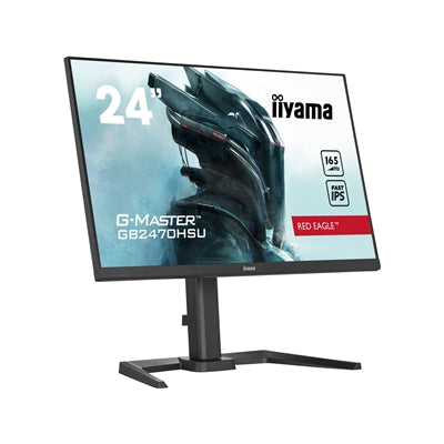 iiyama G-Master Red Eagle gaming monitor GB2470HSU-B5 23.8" Height Adjustable, Full HD, 165Hz, 0.8ms, FreeSync, HDMI, Display Port, USB Hub